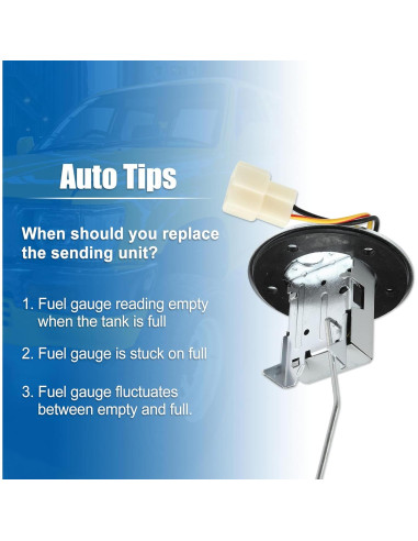 Medidor de Tanque de Combustible X AUTOHAUX para Toyota Hilux 1983-1998