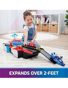 Base de Portaaviones HQ PAW Patrol con Chase y Vehículo 2