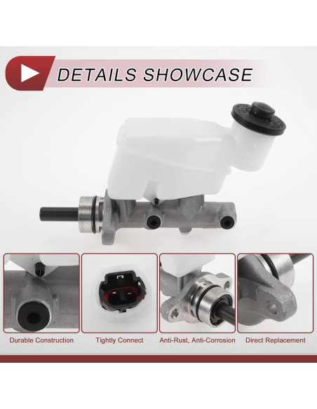 Cilindro Maestro de Freno HEROFFIX para Toyota Yaris 2007-2011