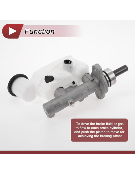 Cilindro Maestro de Freno HEROFFIX para Toyota Yaris 2007-2011