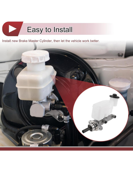 Cilindro Maestro de Freno HEROFFIX para Toyota Yaris 2007-2011