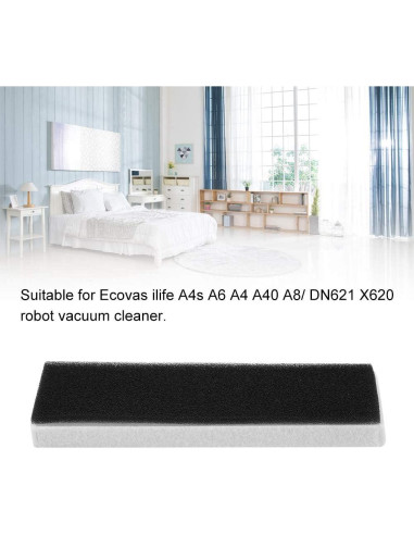 5 Filtros de Reemplazo para Aspiradora Robot Omabeta A4s A6 A4 A40 A8