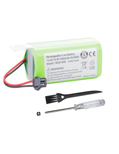 Batería de Reemplazo 3400mAh 14.4V para Aspiradora Lefant M201