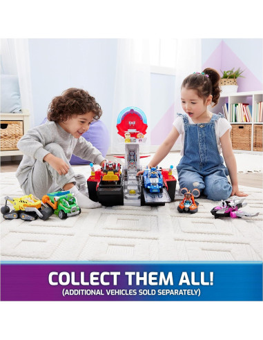 Base Aérea PAW Patrol con Figura de Chase y Vehículo 69x36cm