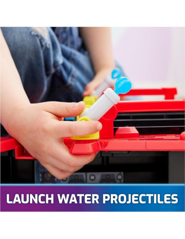 Base Aérea PAW Patrol con Figura de Chase y Vehículo 69x36cm