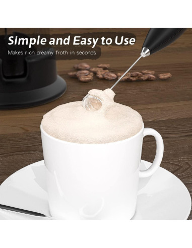 Batidor de leche eléctrico Bentronic doble varilla 22.86 cm