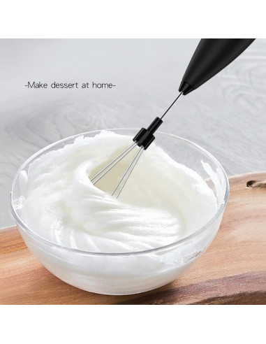 Batidor de leche eléctrico Bentronic doble varilla 22.86 cm