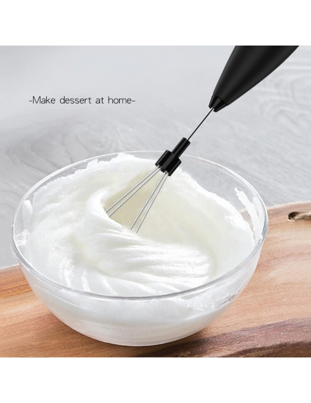 Batidor de leche eléctrico Bentronic doble varilla 22.86 cm