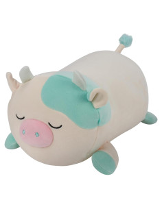 Peluches Squishmallows Belana La Vaca Aqua 30cm - Jazwares