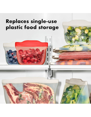 Bolsa de Silicona Reutilizable OXO Good Grips 1.89 L Laguna