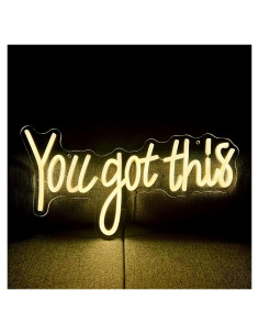 Luz LED Neón Tienes Esto Qykokok 41.91x22.86 cm USB