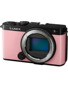 Cámara sin Espejo Panasonic LUMIX S9 Cuerpo Compacto Rosa 2