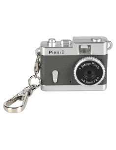 Cámara Digital Juguete Kenko Pieni II Gris 1.31MP con Llavero