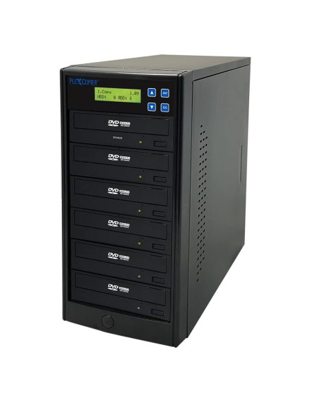 Duplicador de DVD/CD PlexCopier PLEX-S5T 1 a 5 SATA 24X