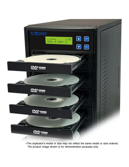 Duplicador de DVD/CD PlexCopier PLEX-S5T 1 a 5 SATA 24X