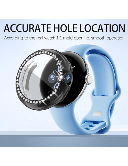 Funda Protectora Wugongyan para Google Pixel Watch 3/2/1 41mm Funda Protectora Wugongyan para Google Pixel Watch 3/2/1 41mm