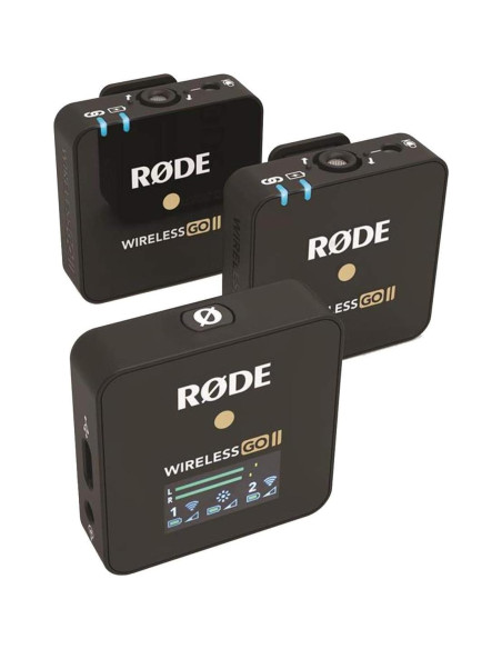 Micrófono Inalámbrico Rode Wireless GO II con 2 Transmisores