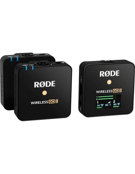 Micrófono Inalámbrico Rode Wireless GO II con 2 Transmisores