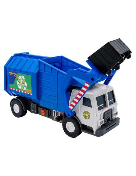 Camión de Basura Action Drive Mighty Fleet 40,64 cm Interactivo