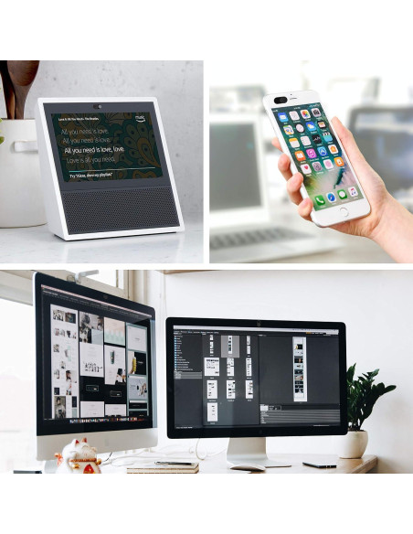 Cubierta Deslizante para Webcam imluckies - 3 Piezas, Metal Ultra Fino