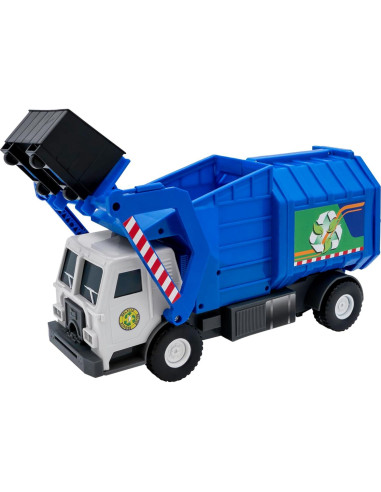 Camión de Basura Action Drive Mighty Fleet 40,64 cm Interactivo