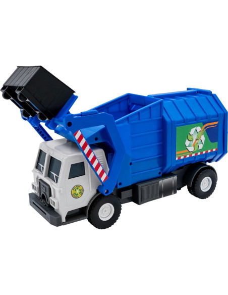 Camión de Basura Action Drive Mighty Fleet 40,64 cm Interactivo