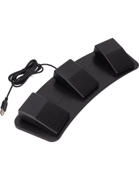 Pedal de Pie USB GOWENIC Triple Multifuncional Ergonómico