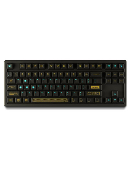 Conjunto de Teclas QKA KEEB RTO 95 Teclas Cherry PC Negro