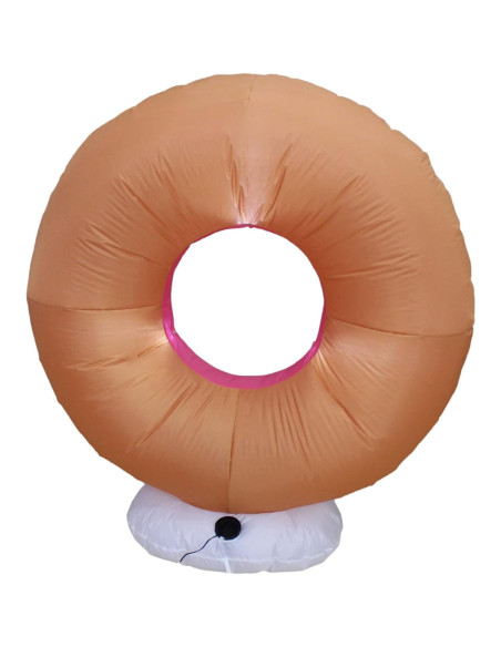 Pastel Inflable de Cumpleaños 4 Pies con Donut y LED Blossom Pastel Inflable de Cumpleaños 4 Pies con Donut y LED Blossom