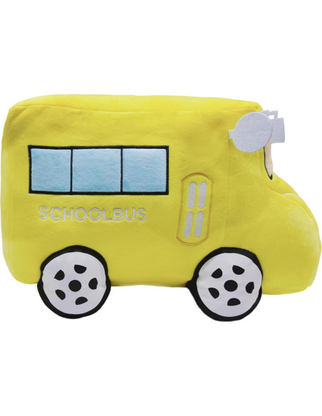 Juguete de Peluche Autobús Escolar YONLIT 27.94 cm Suave