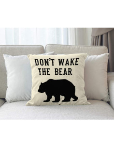 Funda de Cojín Cuadrada Moslion 45x45 cm Animal Moderno 2