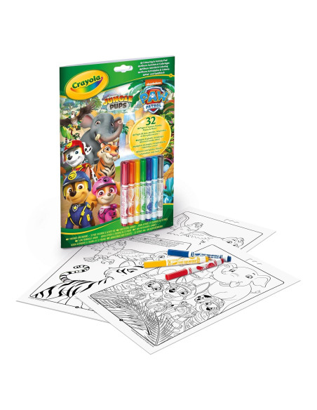 Libro para Colorear Crayola Patrulla Canina 32 Páginas 7 Marcadores Libro para Colorear Crayola Patrulla Canina 32 Páginas 7 Marcadores