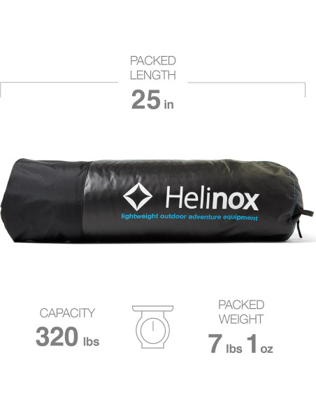 Cama de Camping Aislada Helinox Cot One 3.18 kg 190.5x68.6 cm