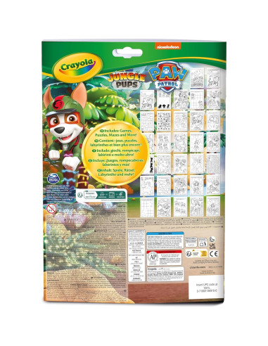 Libro para Colorear Crayola Patrulla Canina 32 Páginas 7 Marcadores