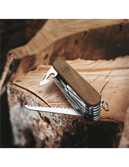 Cuchillo de bolsillo Victorinox Swisschamp Madera 91mm