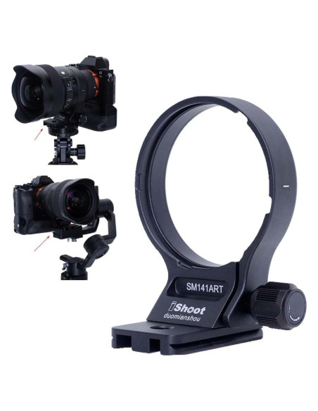 Anillo de Montaje en Trípode iShoot IS-SM141ART para Sigma 14mm y 15mm