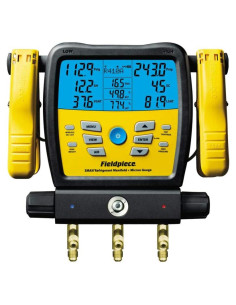 Manómetro digital Fieldpiece SM380V 3 puertos con micrones