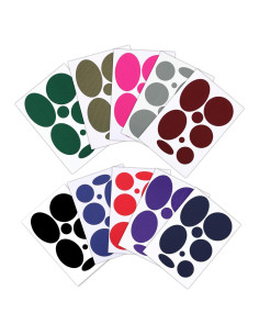 Parches de Reparación Autoadhesivos XIHIRCD 80 Piezas Nylon