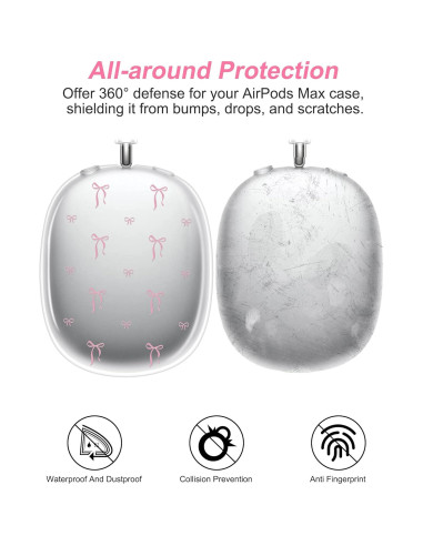 Funda Protectora TPU Rosa para Auriculares AirPods Max