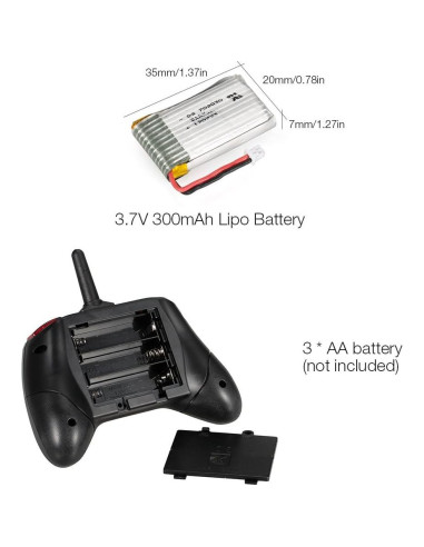 Avián RC GoolRC Z50 2.4G Control Remoto para Principiantes