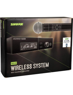 Micrófono Inalámbrico Digital Shure SLXD24/B87A - 24 bits 2