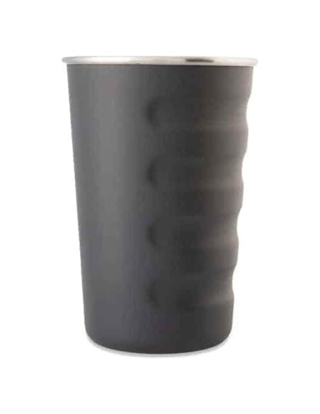 Taza Grizzly Coolers 16 oz Acero Inoxidable Carbón