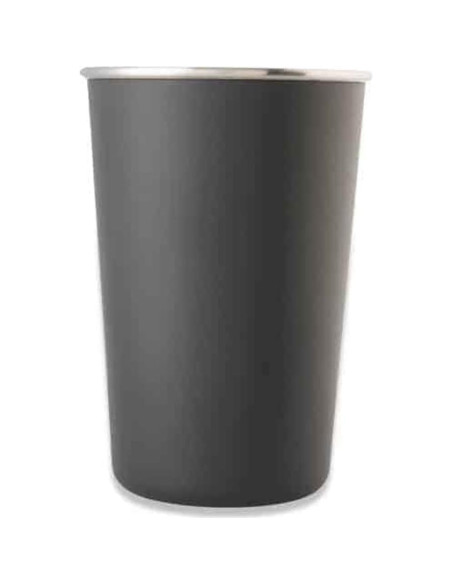 Taza Grizzly Coolers 16 oz Acero Inoxidable Carbón