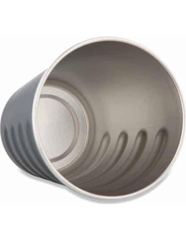 Taza Grizzly Coolers 16 oz Acero Inoxidable Carbón