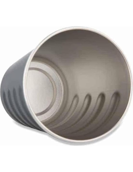 Taza Grizzly Coolers 16 oz Acero Inoxidable Carbón