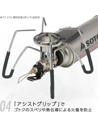 Conjunto de Asistencia SOTO ST-3104CS para Estufa Reguladora