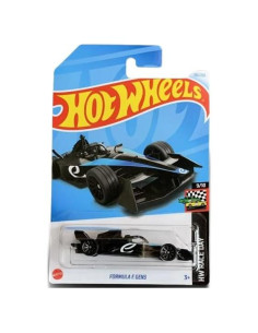 Hot Wheels Fórmula E Gen 3 Coche de Carreras Negro/Azul 1:64