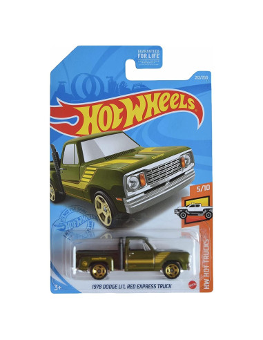 Hot Wheels 1978 Dodge Li'l Red Express Truck Verde 1:64