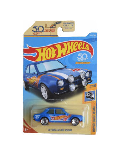 Hot Wheels 70 Ford Escort RS1600 Escala 1:64 Azul
