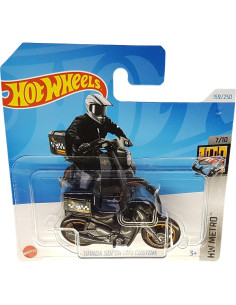 Hot Wheels Honda Super Cub Personalizada 1:64 Naranja/Gris 2